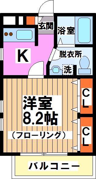 コンフォールドミール  間取り図