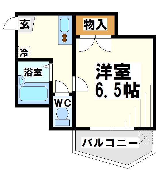 セブンシーズ調布   間取り