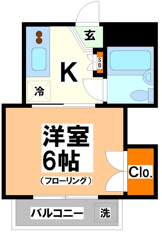 アイリスカワナゴ  間取り