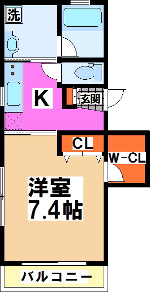 サンアローズ初台 間取り図