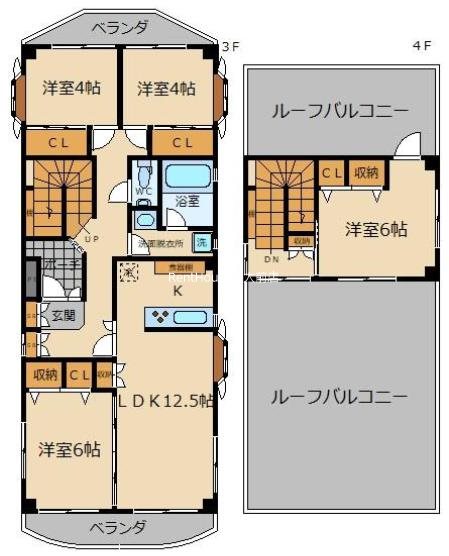 セラフィム戸越 間取り図