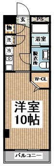 プレインハイツ 間取り図