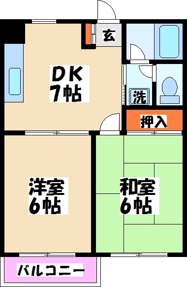 本町グリーンハイツ 間取り