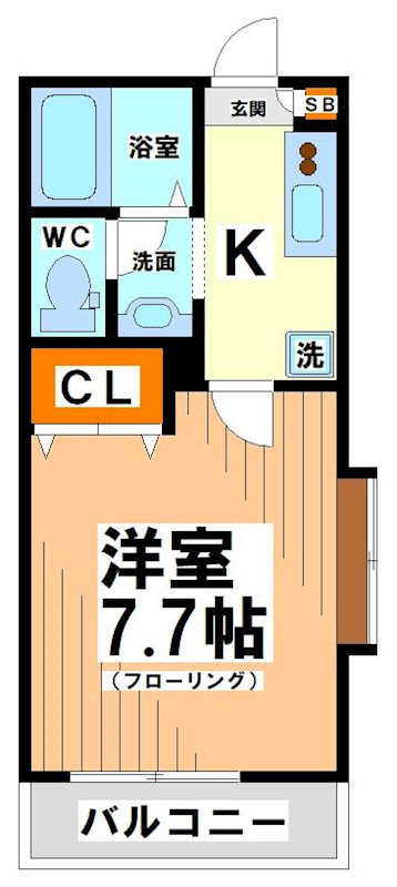 セレ中野新橋 間取り図