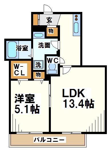 アスカ    間取り図