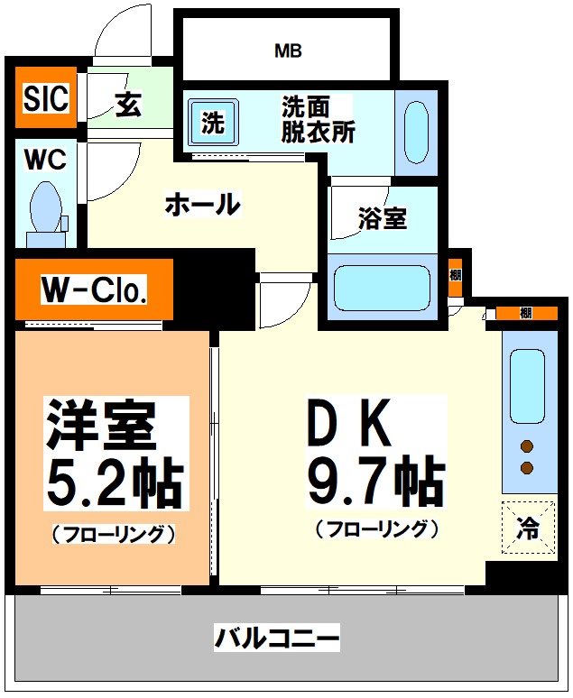 ザ・パークハウス西新宿タワー60 間取り図