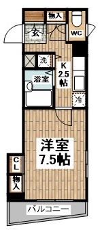 ガーデンコート 間取り図