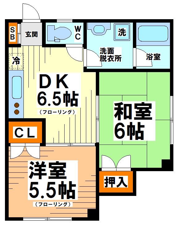 シティコート幡ヶ谷 間取り