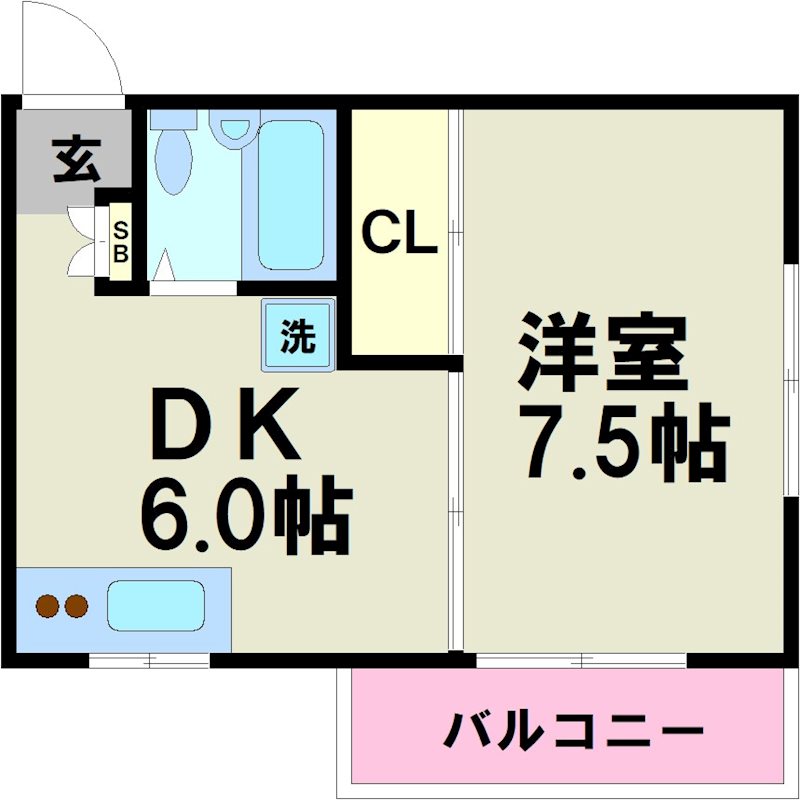 メゾンウエルストンⅣ 間取り図