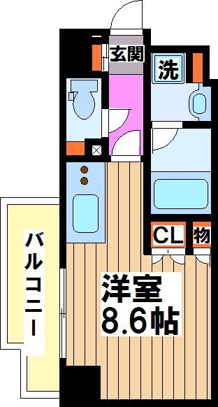 コンフォリア笹塚 間取り図