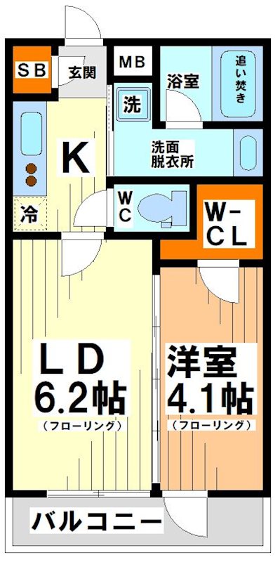 さくらクレール代々木公園 間取り