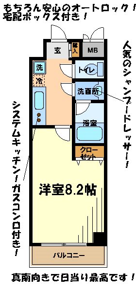 ハイム光明　  間取り図