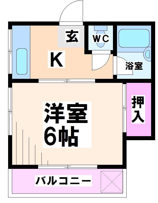 第二シミズハイツ　当社管理物件 間取り