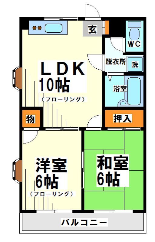 フィールドリッチ  間取り