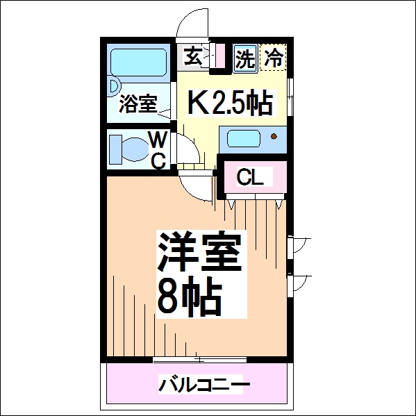 トーラス井の頭Ⅱ 間取り図