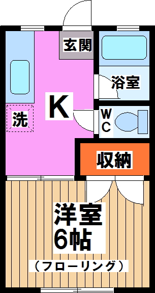 アーバンハイツ北沢 間取り図