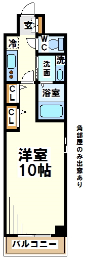 カンパニュラ   間取り図