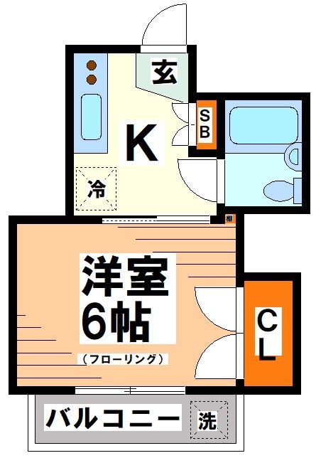 アイリスカワナゴ 間取り図