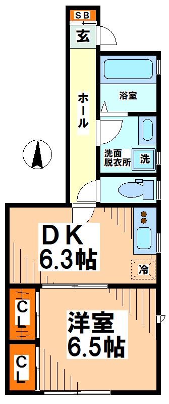 羽根木アパートメント 間取り図