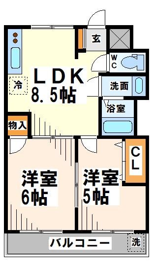 ことぶきマンション 間取り図