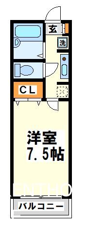 グランシャリオⅠ 間取り図