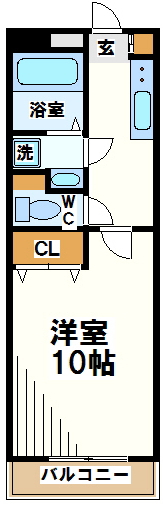 つつじヶ丘サンライズガーデン  間取り図