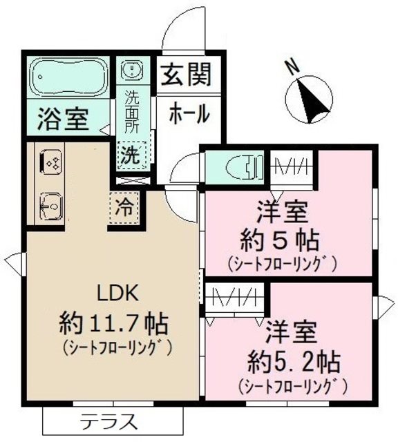 フィカーサ和泉 間取り図