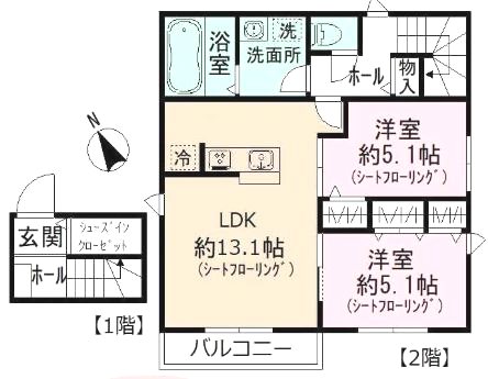 フィカーサ和泉 間取り