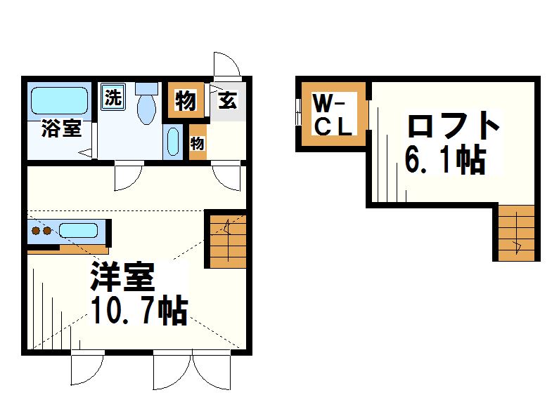 プリマラフォンテ 間取り図