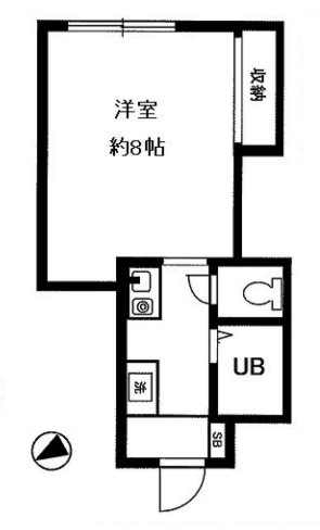 キャベッジホワイト 間取り図