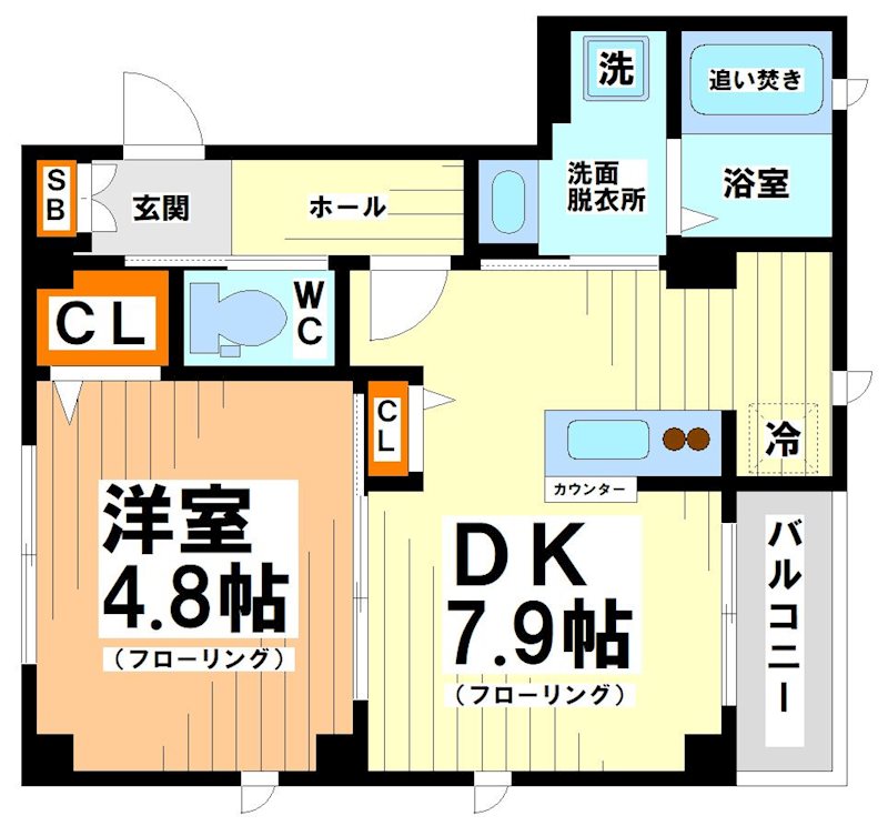 グランフェリシアK.H  間取り図