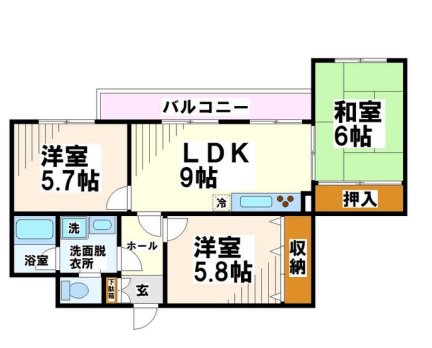 メゾンベルアネックス  間取り