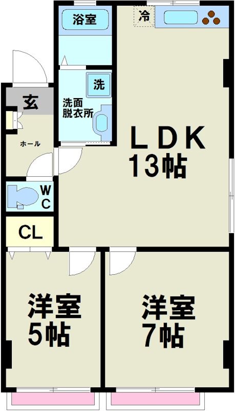 花崎ビル 間取り図