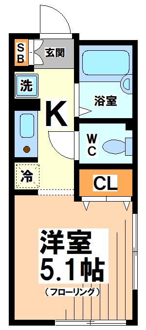 サントノレ明大前 間取り