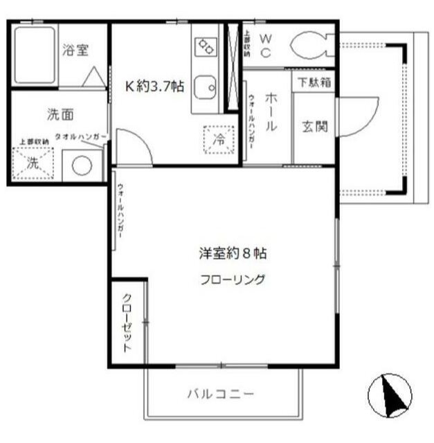 コート大町 間取り図