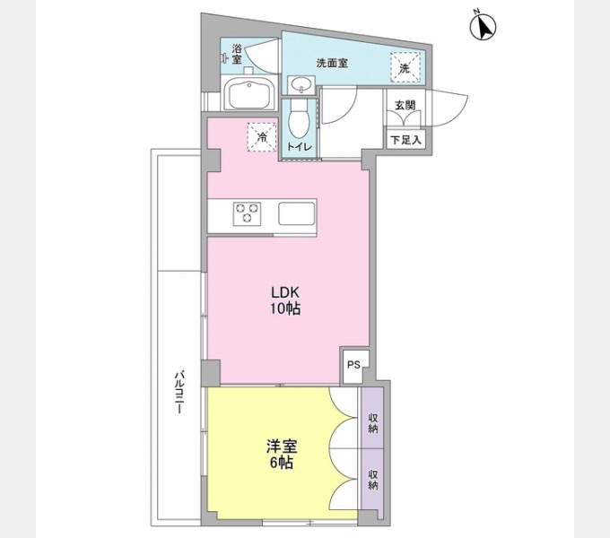 ソヨカゼテラス永福町 間取り図