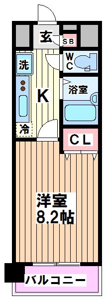 グランドガーラ代田橋 間取り