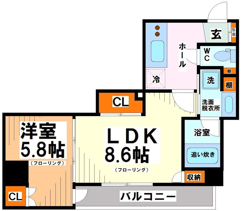 ケルスコート笹塚  間取り