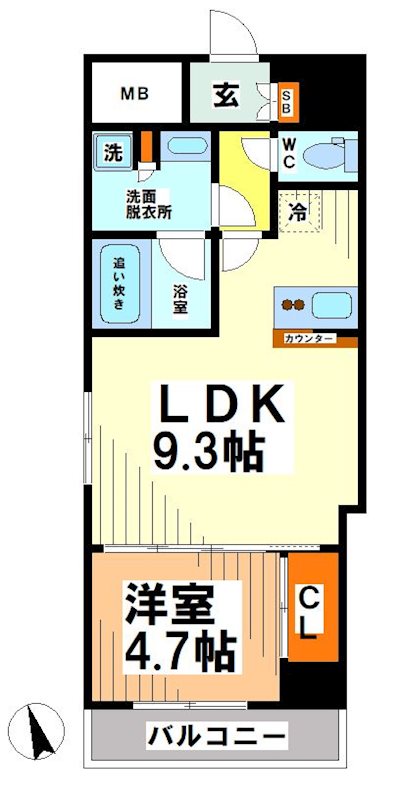 ARKMARK代田橋（アークマーク代田橋） 間取り