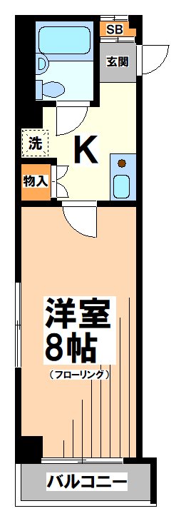 リシェス明大前 間取り図