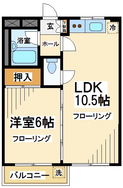 第12通南ビル 間取り