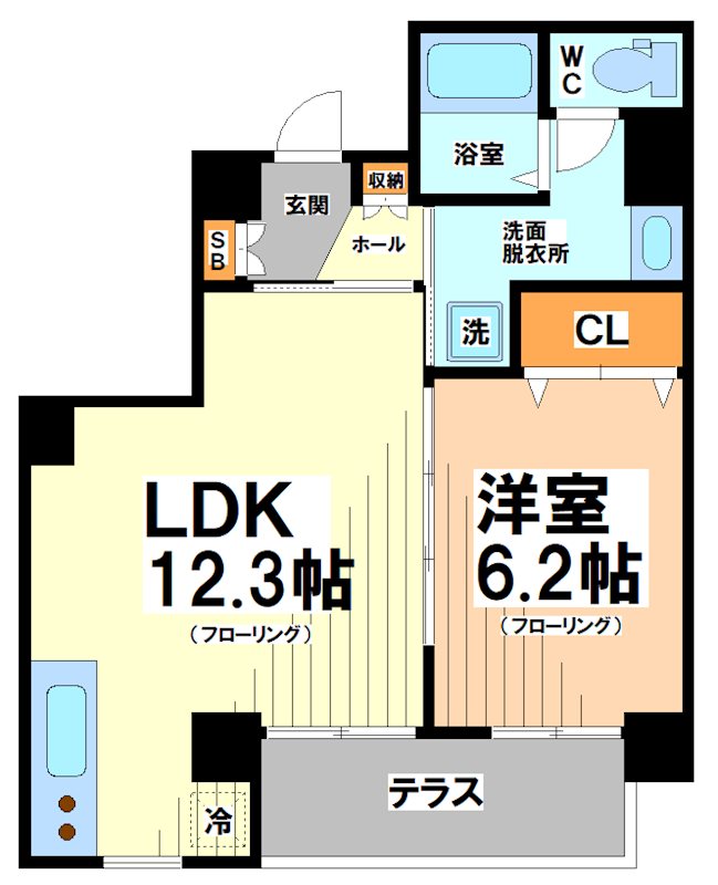 ジ・オーキッド・マナー  間取り図