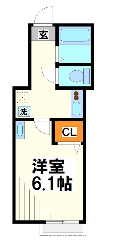 DSコート白糸台  間取り