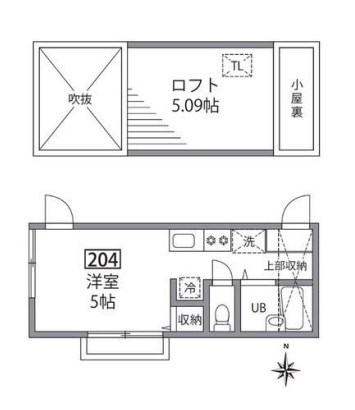 サウスピア吉祥寺 間取り