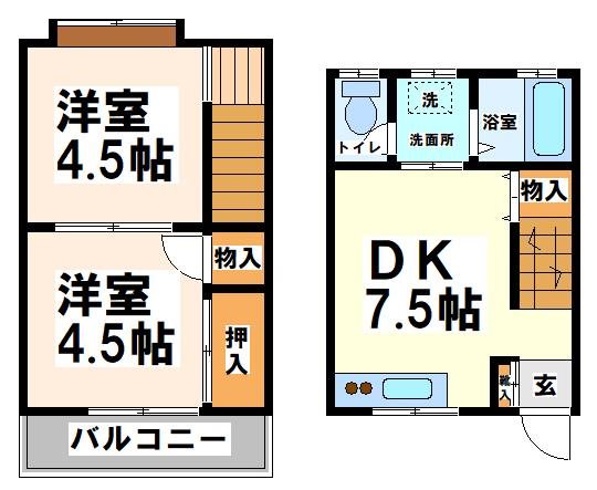 メゾンＫＴ3  間取り