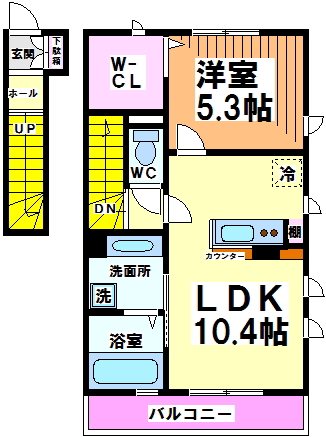 エルサ浜田山 間取り