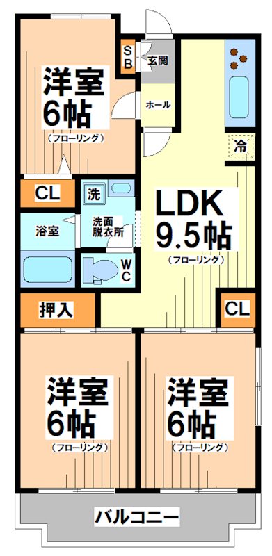 ウィンダム宮前 間取り