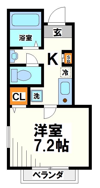 第三コーポプライズ    間取り図