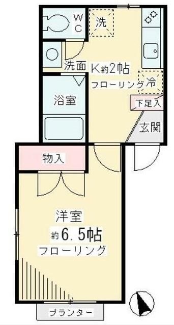 フレンドリーコート  間取り図