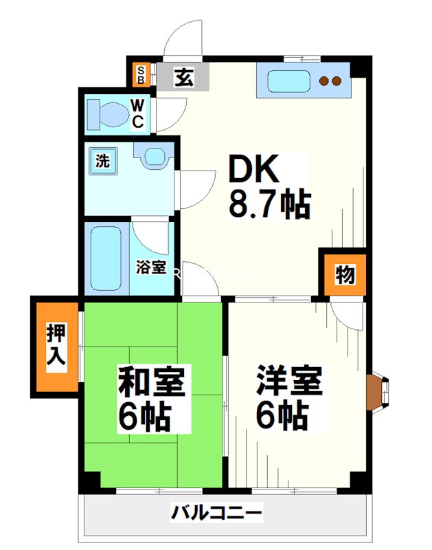 ワンスパビリオン 間取り